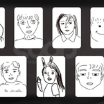 고오 작가의 그림을 본 숲<b>엔터</b> 배우들 반응