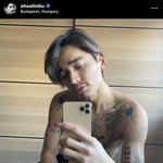 헝가리 <b>윙크</b>남 문신 개많네
