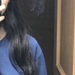 나애 <b>곱슬머리</b>