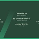 라인업 미친 아카데미 남우주연상 후보