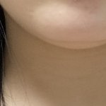 나 목 진짜 개 짧고 두꺼움