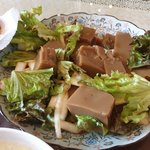 [내가한요리] <b>도토리묵</b>과 버터얌 레시피