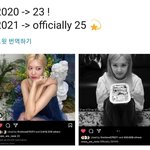 로제 25라는 숫자 엄청 좋아하나봄ㅋㅋㅋ