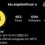 방탄 인스타 팔로워 6000만 <b>돌파</b>
