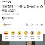 [댓글부탁해] 아이린 기사 뜬거 <b>대중반응</b>