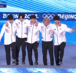 쇼트트랙 남자 계주 <b>세레</b>머니 의미