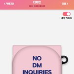 [펜타곤] 버즈 케이스 <b>도안</b>