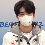 차준환에게 <b>진지희</b> 누나 질문한 기자