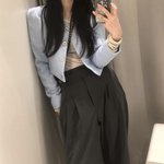 결혼식 <b>하객</b>룩으로 이거 어때?? 너무 밝나??