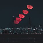 어제자 인천에서 나타난 <b>블러드</b>문