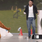 개그 프로그램에 출연한 강아지 강씨 강형욱