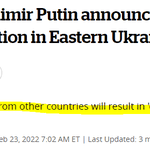 서방 개입시 지금껏 본 적 없는 가장 끔찍한 <b>보복</b>