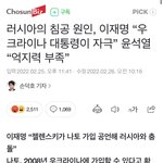 우크라이나 전쟁 원인 <b>대선</b> 후보들의 시각