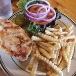 [알래스카] ALASKA " <b>옥수수</b> 빵의 Chicken burger...