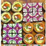 김밥으로 예술 하는 엄마