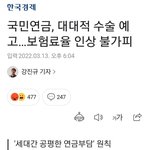 국민연금보험료율 16프로 인상