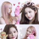 엔믹스 <b>설윤</b> 지니 얼굴합 지리긴 하네