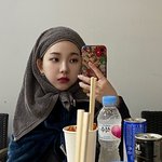 카리나 이거 버블로 보내준거임? 개이쁜데