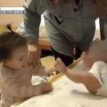 이지현 서윤이 잘만 때리시는데..?