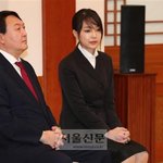 김건희 여사, 대통령 취임식 참석…첫 공개활동