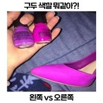 [드루와] 드레스 색깔 논란에 <b>이은</b> 구두 색깔 논란