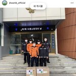 [NCT칠프] 정우 마스크 산불 기부한거 <b>인증샷</b> 올라왔네ㅔ