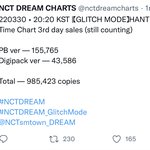 [NCT드림] <b>한터</b> 98만5천 !!!!!