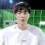 [방탄소년단] 생얼에 땀 흠뻑인데도 <b>청초</b>하다