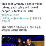 [방탄소년단] 구래미 시상식 아티스트 자리 이번엔