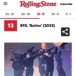 <b>BTS</b>버터 역대 그래미 무대중 13위 선정