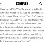 트위터에서 <b>bts</b> 욕한 미국랩퍼..