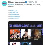 Top Billboard Global (<b>Excl</b>. U.S.) 노미