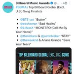 [드루와] 방탄 빌보드 7개부분 <b>노미</b>ㄷㄷ (최종정리)