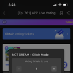 [NCT드림] 음중 <b>뮤</b>빗 <b>앱</b>투표 열렸어용~~~