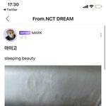[NCT드림] 마쿠 리슨 쟤민이 자는 사진