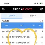 [NCT드림] 투표 인증!!