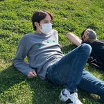 [NCT정우] 강아지 <b>산책</b>나가서 햇빛 쬐는중