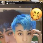 [NCT드림] <b>하늘색</b> 머리로 스타일링한것중에 젤 이뿌네
