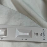 자가진단 키트 <b>희미</b>하게 2줄 나옴