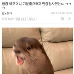 ㄷㅂ 피고 <b>커피</b> 마시는데