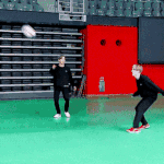 [방탄소년단] 잠 안와서 달방 <b>족구</b> 보는데