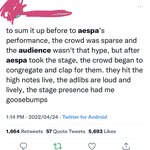 [모두드루와] 관객 반응 망했다는 에스파 코첼라 무대 현장 반응