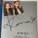 카리나 <b>왼손</b>싸인 ㅈㄴ기엽네
