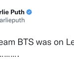 찰리푸<b>스가</b> 방탄 언급해줬넹
