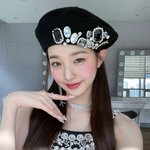 장원영 트위터 베레모 <b>셀카</b> <b>업</b>뎃