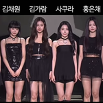 르세라핌 홍은채 비율 좋지않냐