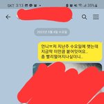 속눈썹샵 사장님의 저격글 판단부탁드려요(카톡내용첨부)