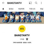 방탄티비 <b>한</b>달<b>반</b>만에 100만명 늘었다ㅁㅊ