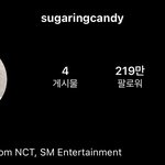 [NCT칠프] 욜 지금 슈가링<b>캔디</b> 팔로워 수 219~