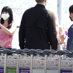 (여자)아이들 독일 출국, 오늘따라 더 '귀염뽀짝 <b>큐티</b> 카리스마'